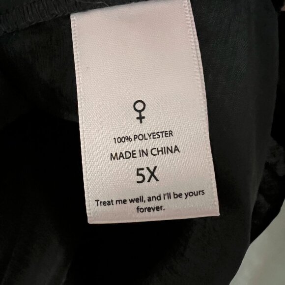 NWT Selkie Caviar Bebe Seashell Dress - Black, Size 5X, NWT (Plus Size) - Picture 6 of 11